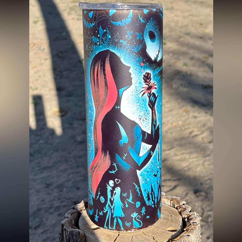 Nightmare before Christmas tumbler